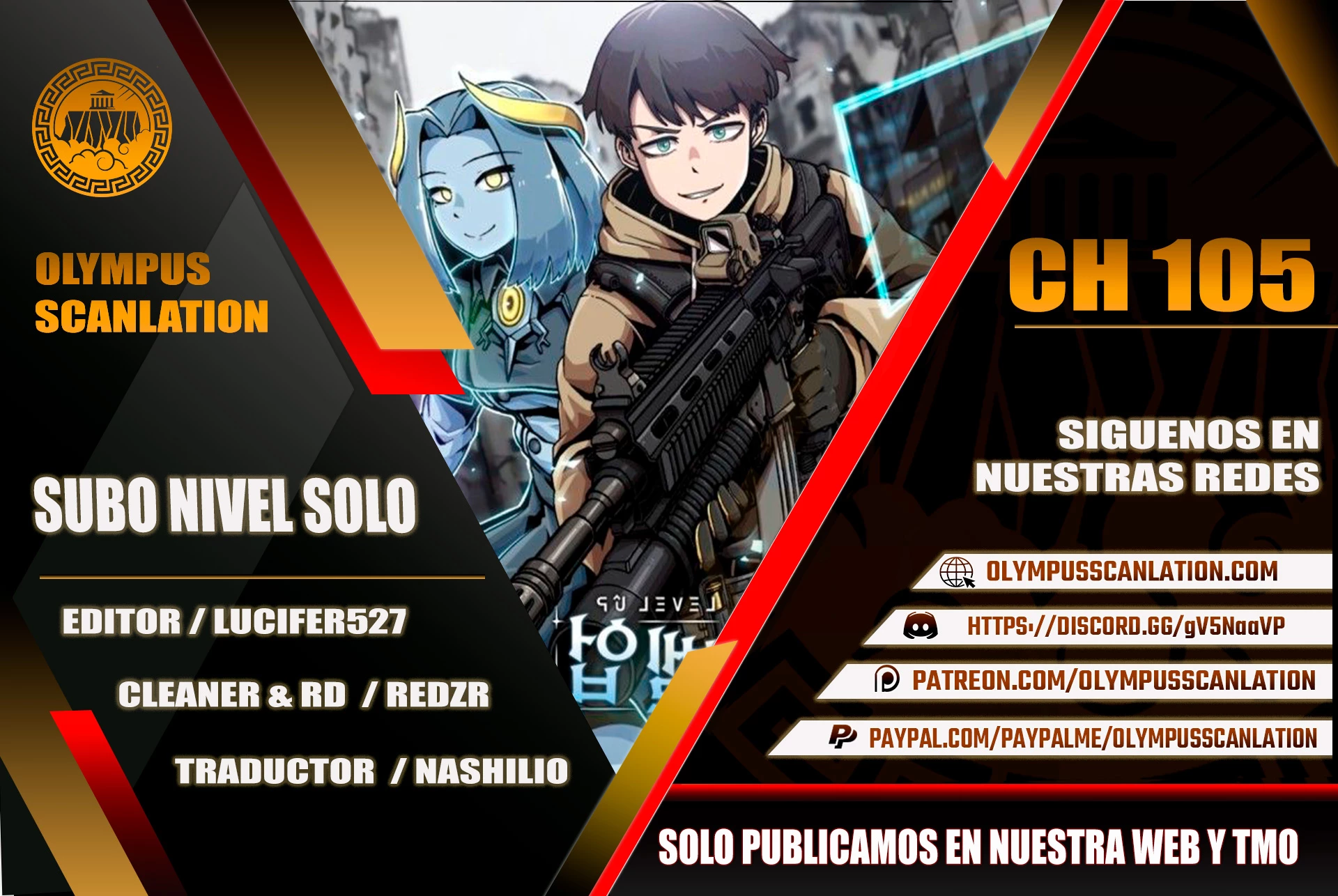 Subo de nivel solo > Capitulo 105 > Page 01